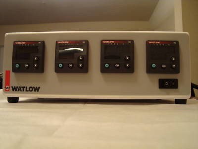 Watlow thermocouple control console; quad 96 controller