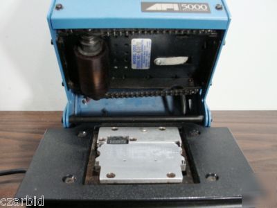 Farrington afi 5000 credit card imprinter addressograph