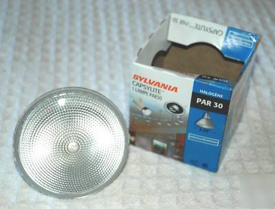 Sylvania capsylite par 30 halogen flood light bulb lamp