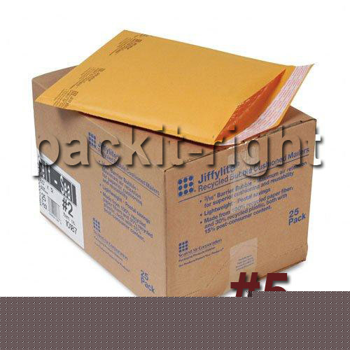 (100) #5 10.5 x 16 bubble wrap mailers envelopes 