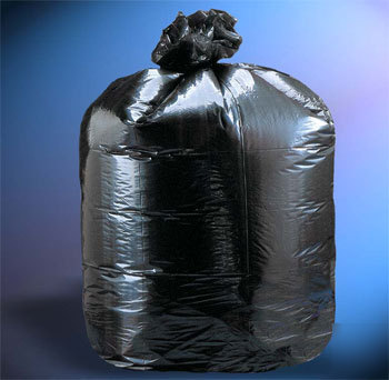 1000 15X9X23 .48 mil black lldpe trash liners