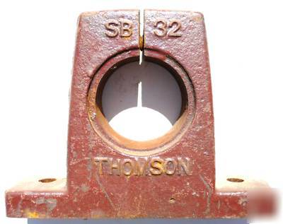(6) thomson sb 32 brackets for 2 inch dia. linear rods