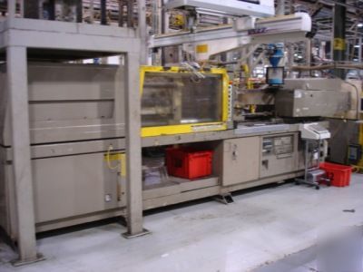 250 ton, 30.2 oz. toshiba injection molding machine '92