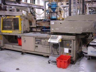 250 ton, 30.2 oz. toshiba injection molding machine '92