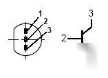 BC547 npn transistor design kit with pcb