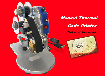 Hot stamping printer and coder (foil system) 
