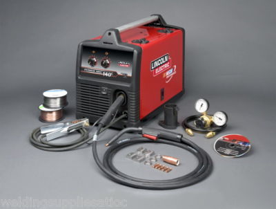 Lincoln power mig 140C mig welder K2471-1 & spoolgun