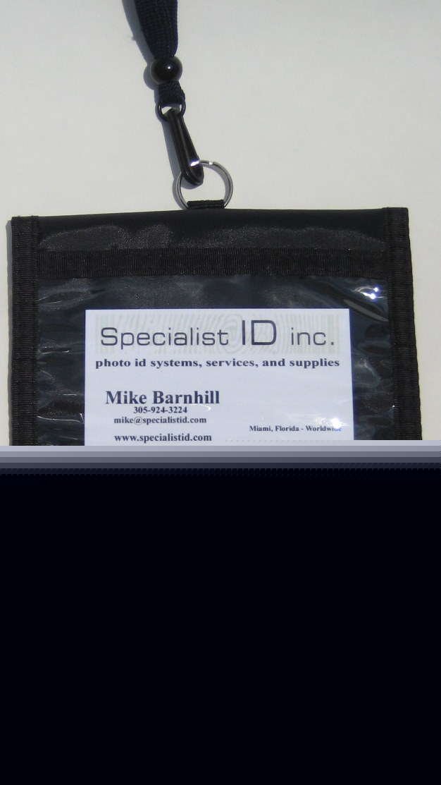 100 premium id badge holder lanyard wallet: id lanyards