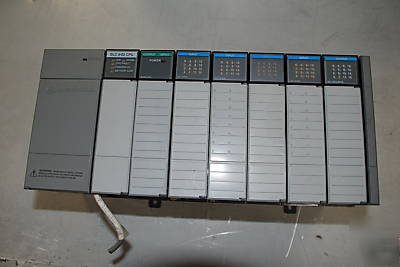 Allen bradley plc slc 500 1746-P1 1747-L524 1746-NIO4V