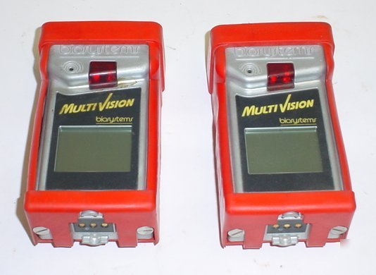Biosystems lot 2 multi-vision gas testers units 