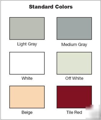 Epoxy garage floor paint- 3 gals, 100% solids - 2-car