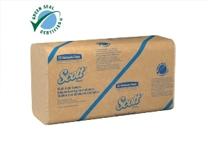 Kimberly clark 01801 scott recycled multifold towels cs
