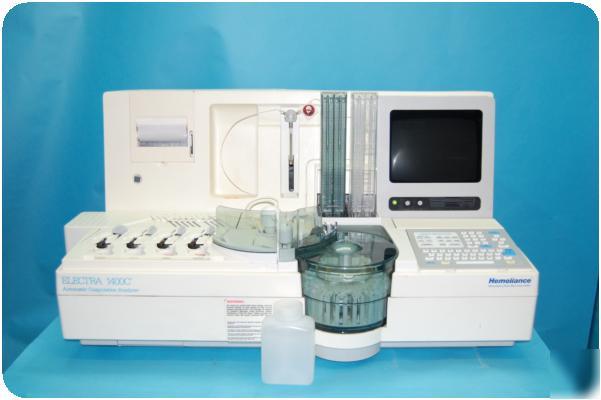 Mlb auto electra 1400C automatic coagulation analyzer