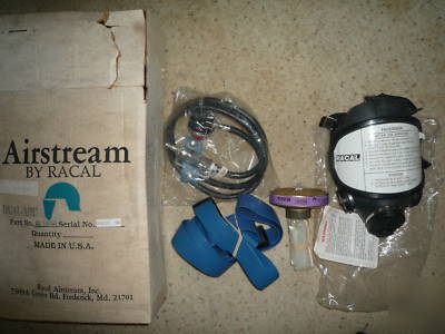 Racal dual-air full face respirator / gas mask (#001A)