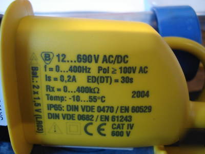 Voltage indicator unitest 2000 a