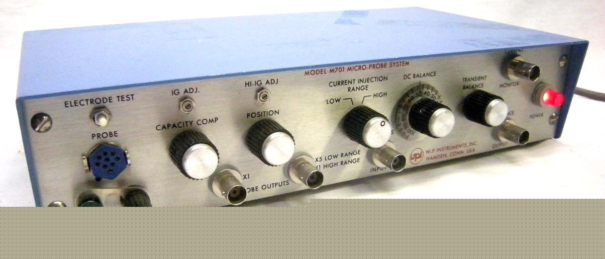 Wpi model m-701 micro probe system M701 microprobe wp