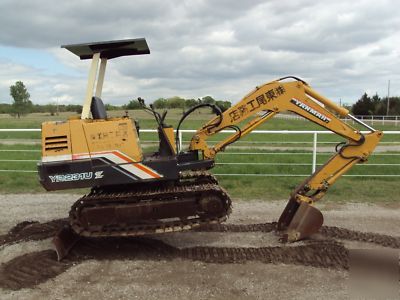 Yanmar YB231UZ excavator trackhoe backhoe