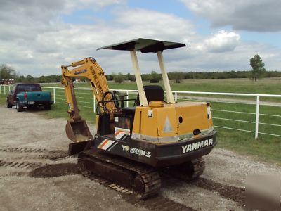 Yanmar YB231UZ excavator trackhoe backhoe