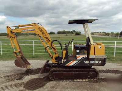 Yanmar YB231UZ excavator trackhoe backhoe