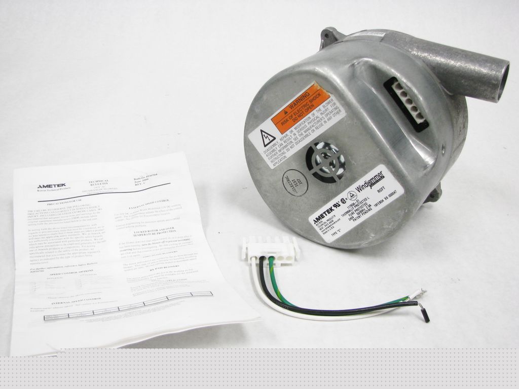 New ametek windjammer brushless blower 117634-01 240V