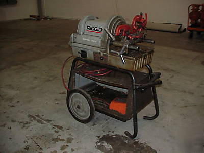 Ridgid - model 1822 - i pipe threader w/ rigid cart