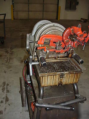 Ridgid - model 1822 - i pipe threader w/ rigid cart