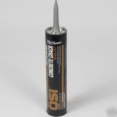 12 tubes of osi latex cs-150 concrete crack sealant