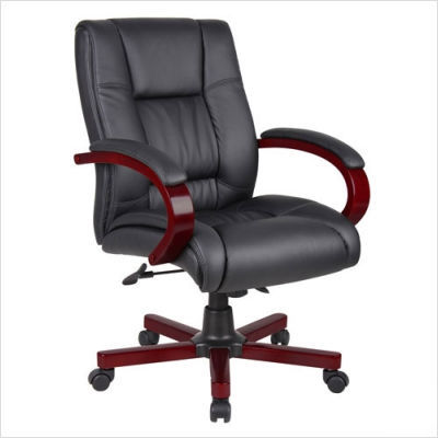 Aaria office eldorado mid back executive chair no tilt
