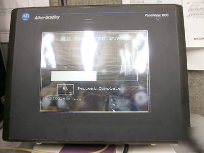 Allen bradley panelview 1000 2711-T10G8 used and tested