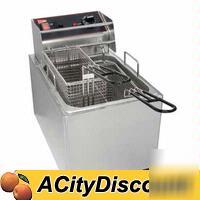 Cecilware 15LB electric deep fryer 1 pot w/ 2 baskets