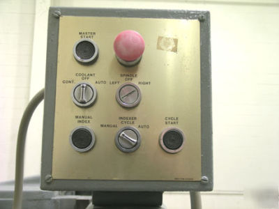 Cincinnati series 107-122 plain powermatic simplex mill
