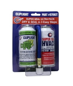 Cliplight 979KIT super seal hvacr sealant & dry r kit