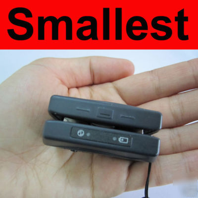 Portable magnetic card reader com MSR206 MSR606 MINI123