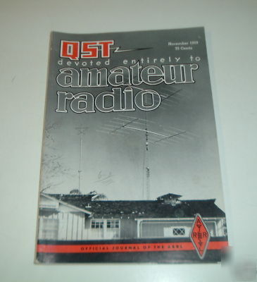 Qst amateur radio magazine, november 1969
