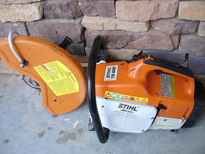 Stihl ts 400 14 inch concrete cut off saw - excellent