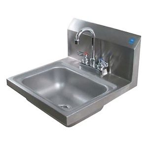 Wall mount hand sink - standard drain -bar & restaurant