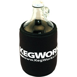 Draft beer growler insulator sleeve - kegerator bottle