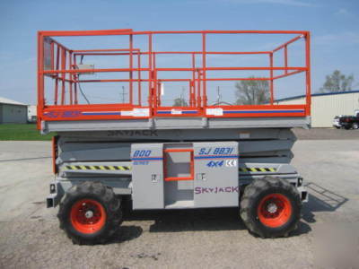 1999 skyjack SJ8831, 31FT platform, 4X4 no 