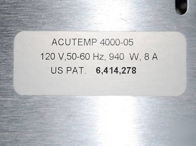 Acutemp model# 4000-05 heated pizza delivery system 