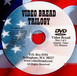 Artisan bread baking class 4 dvd recipe cooking pizza d