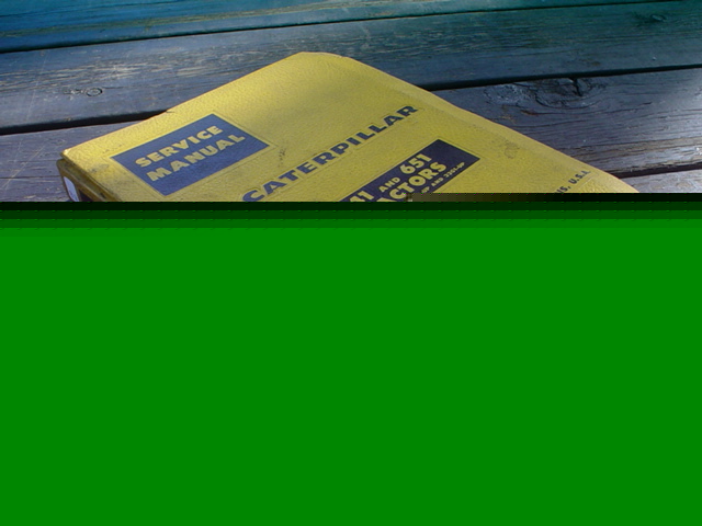 Caterpillar 641 651 tractor repair service manual