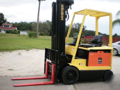 Forklift hyster E50XM high reach quad mast 