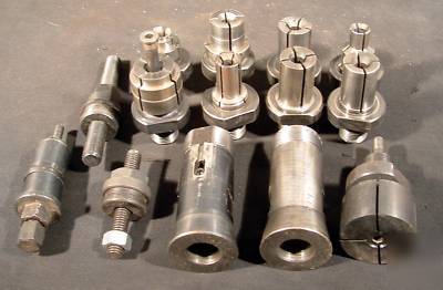 Large set 5C expanding collets - lathe mill - great 