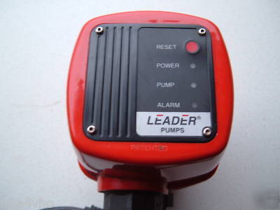Leader pump hydrotronic constant pressure control auto
