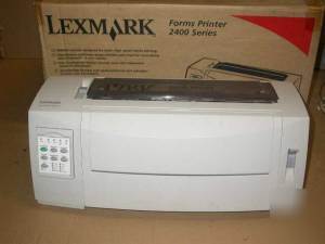 Lexmark 2490-100 dot matrix impact forms printer 2400