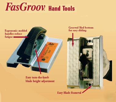 Malco FGV1 fasgroov hand tool #1 gray female shiplap