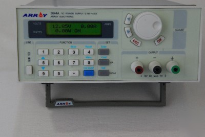Array 3646A 0 - 72 vdc 1.5 a programmable power supply