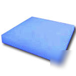 Blue cast nylon 6 sheet .750
