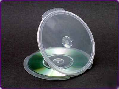 C d clear plastic 100 pcs slim single cd dvd case shell