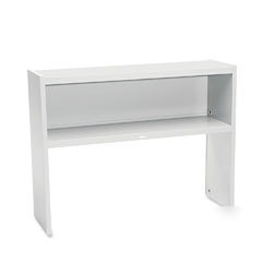Hon 38241NQ 38000 series stack-on open shelf unit, gray